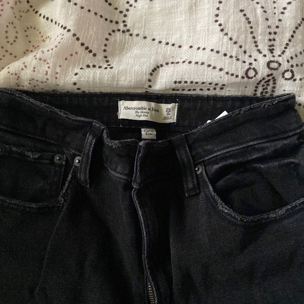 Abercrombie Curve love high rise skinny Jean